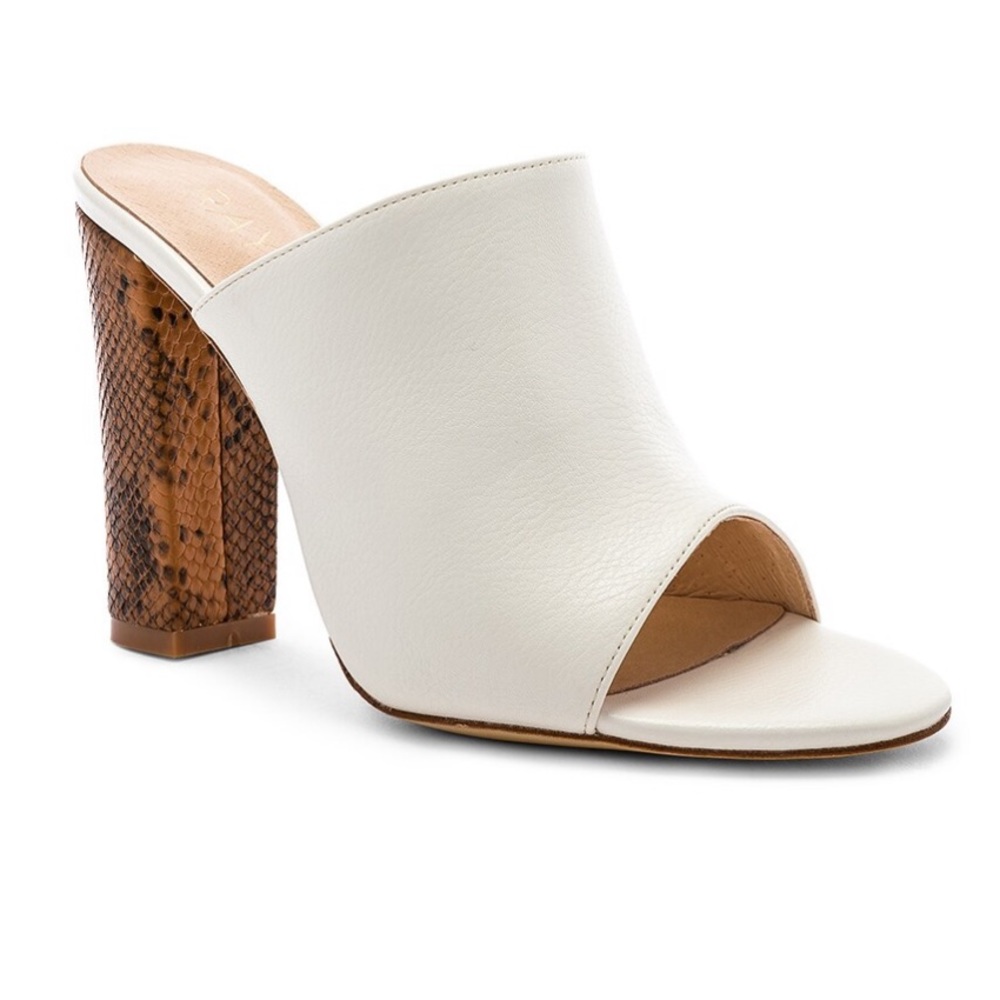 Raye Mules in white size 5.5